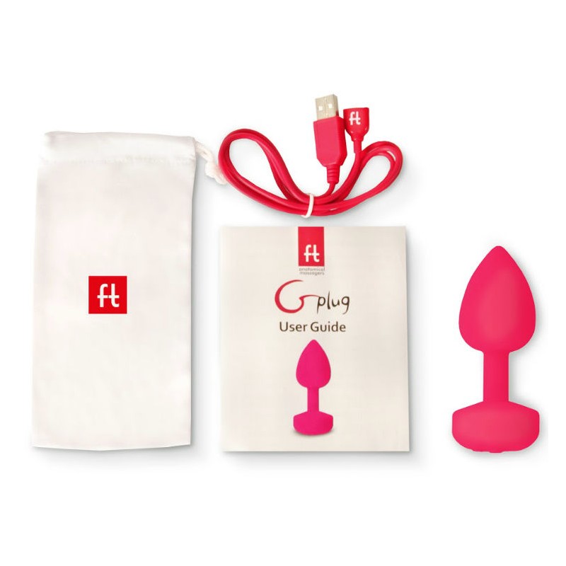 FUNTOYS GPLUG ANAL VIBRADOR RECARGABLE GRANDE...