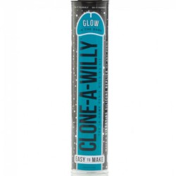 CLONE A WILLY - CLONADOR PENE AZUL LUMINISCENTE CON VIBRADOR 2