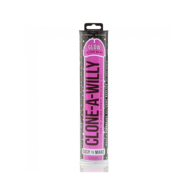 CLONE A WILLY - CLONADOR PENE ROSA LUMINISCENTE...