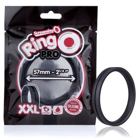 SCREAMING O - ANILLO POTENCIADOR RINGO PRO XXL NEGRO 57 MM