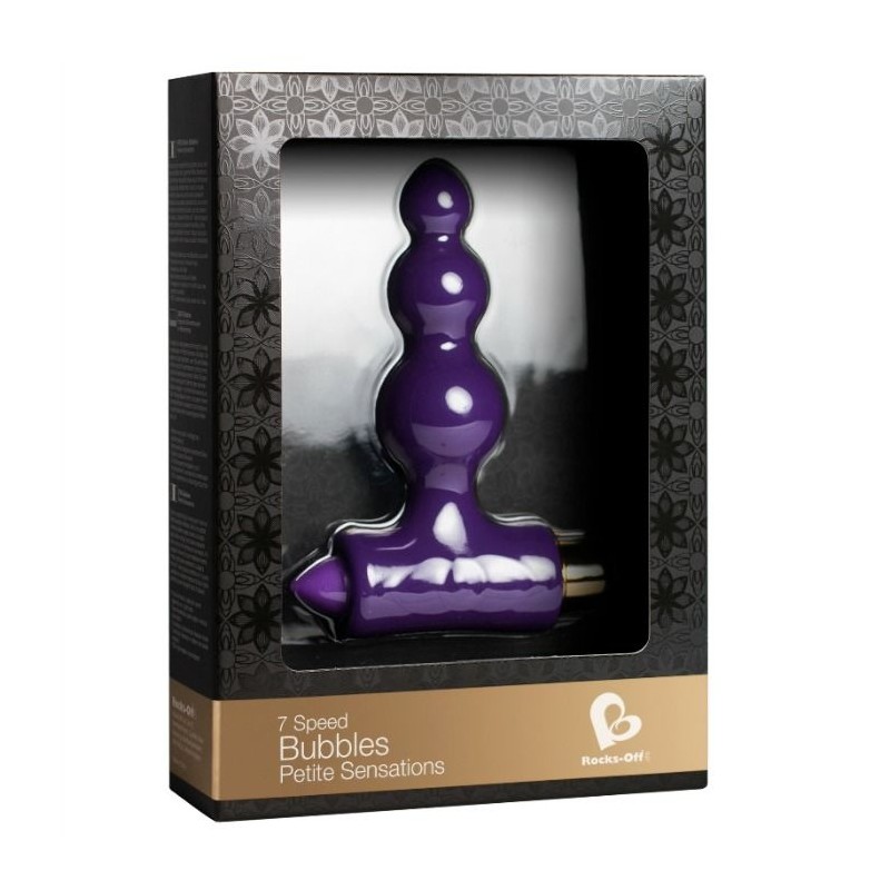 ROCKS-OFF - PETITE BUBBLES ANAL STIMULATOR - LILAC