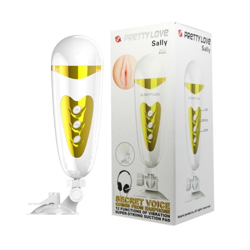 PRETTY LOVE - MALE MASTURBATOR WITH VIBRATION...