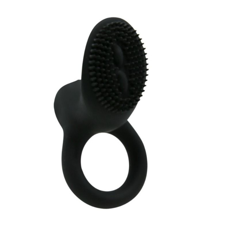 ANILLO VIBRADOR COBRA DE PRETTY LOVE - NEGRO