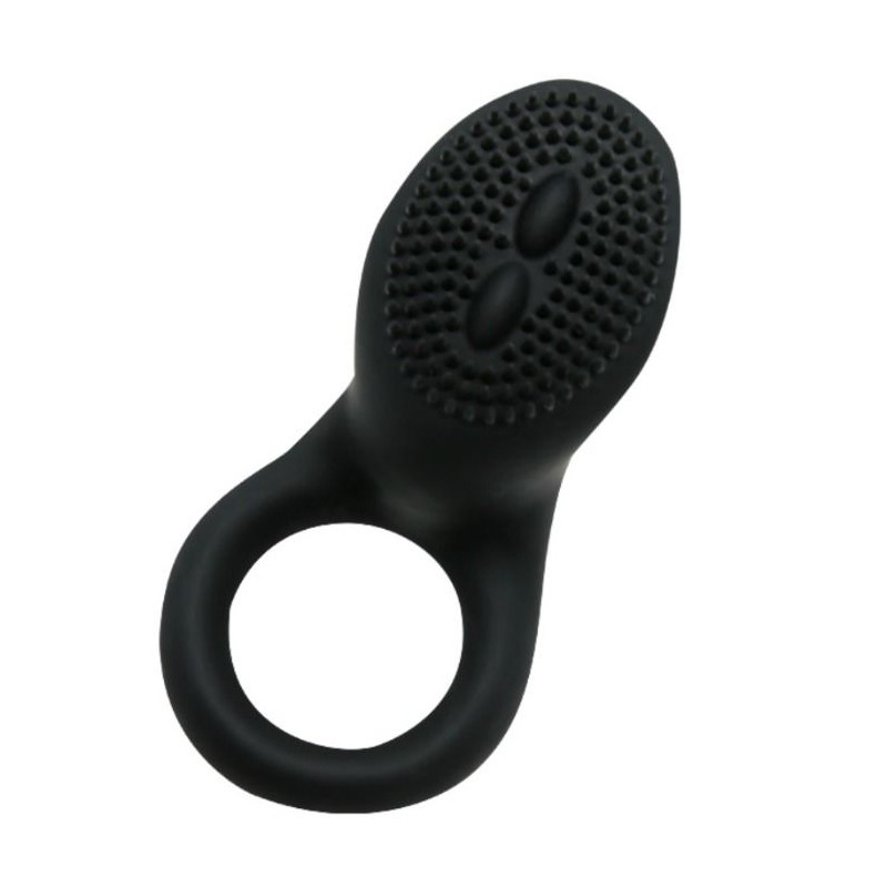 ANILLO VIBRADOR COBRA DE PRETTY LOVE - NEGRO