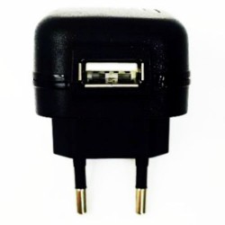 CARGADOR EUROPEO USB 2