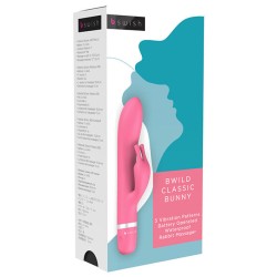 B SWISH MASAJEADOR BWILD CLASSIC CON RABBIT - MAGENTA 2