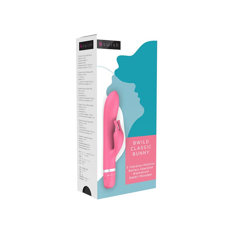 B SWISH MASAJEADOR BWILD CLASSIC CON RABBIT -...