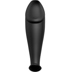 PRETTY LOVE PLUG ANAL SILICONA FORMA PENE - NEGRO 2