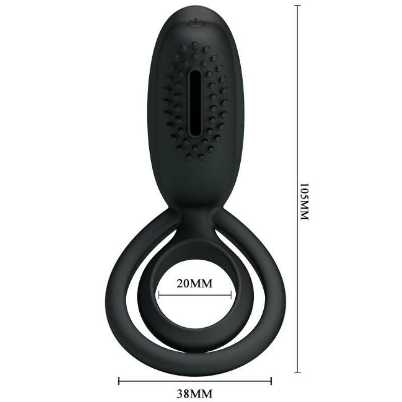 PRETTY LOVE - ESTHER VIBRATING RING WITH...