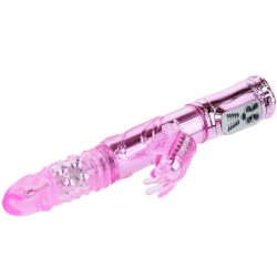 VIBRADOR RECARGABLE CON ROTACION Y ESTIMULADOR THROBBING... 2