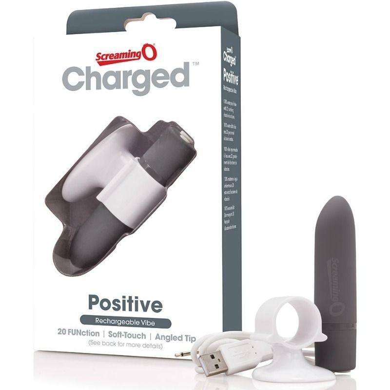 SCREAMING O MASAJEADOR RECARGABLE - POSITIVE -...