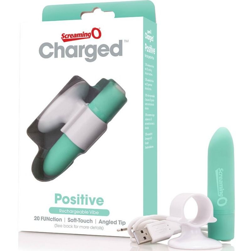 SCREAMING O MASAJEADOR RECARGABLE - POSITIVE -...