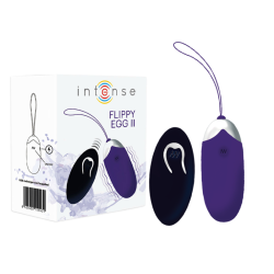 INTENSE FLIPPY II HUEVO RECARGABLE REMOTO LILA 2