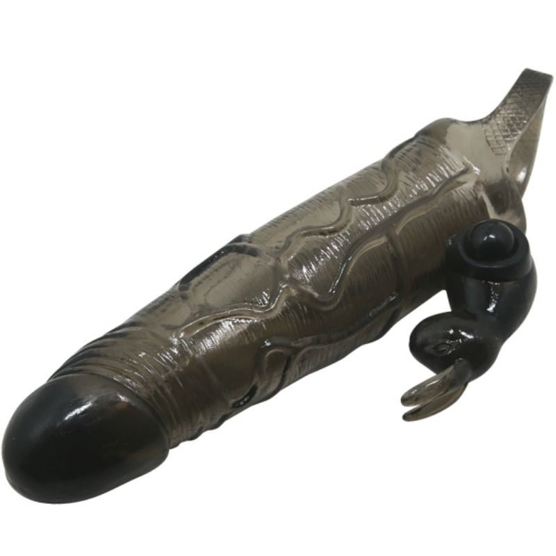 BRAVE MAN FUNDA REALISTICA PENE CON RABBIT 16.5...