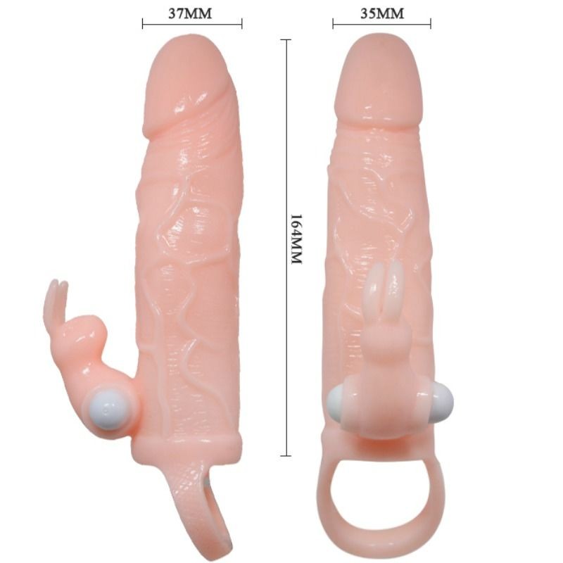 BAILE - BRAVE MAN PENIS COVER WITH RABBIT AND...