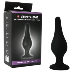 PRETTY LOVE  BOTTOM - PLUG ERGONOMICO SILICONA 14 CM 2
