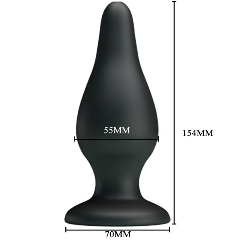 PRETTY LOVE  BOTTOM - PLUG ERGONOMICO SILICONA...