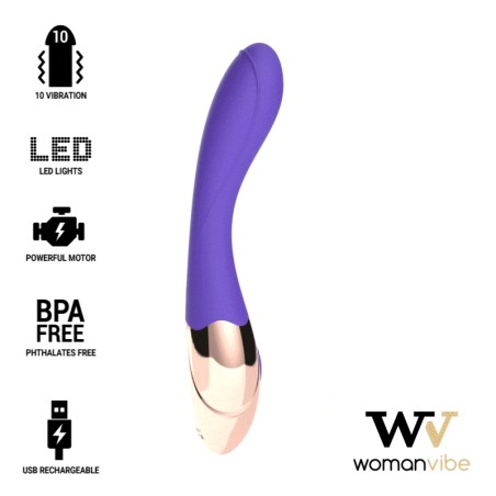 WOMANVIBE - SUNNY VIBRADOR RECARGABLE SILICONA