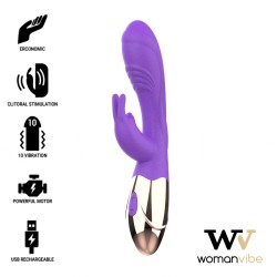 WOMANVIBE - VIORA VIBRADOR RECARGABLE SILICONA