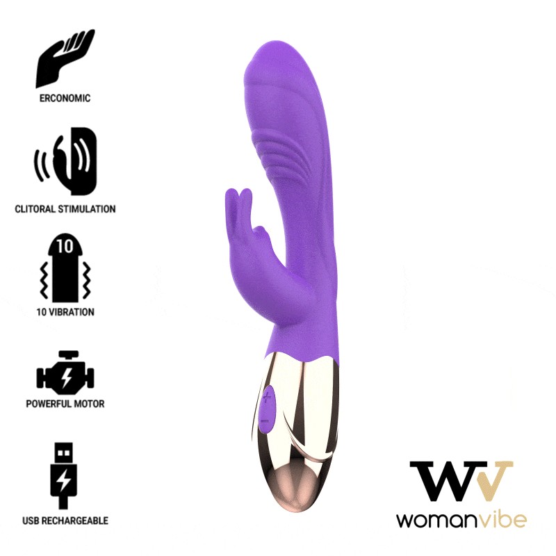 WOMANVIBE - VIORA VIBRADOR RECARGABLE SILICONA