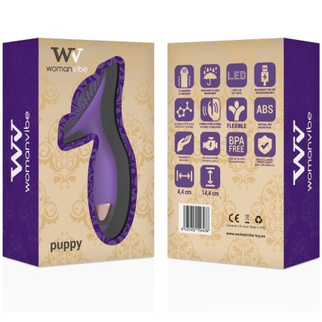 WOMANVIBE - PUPPY ESTIMULADOR RECARGABLE SILICONA