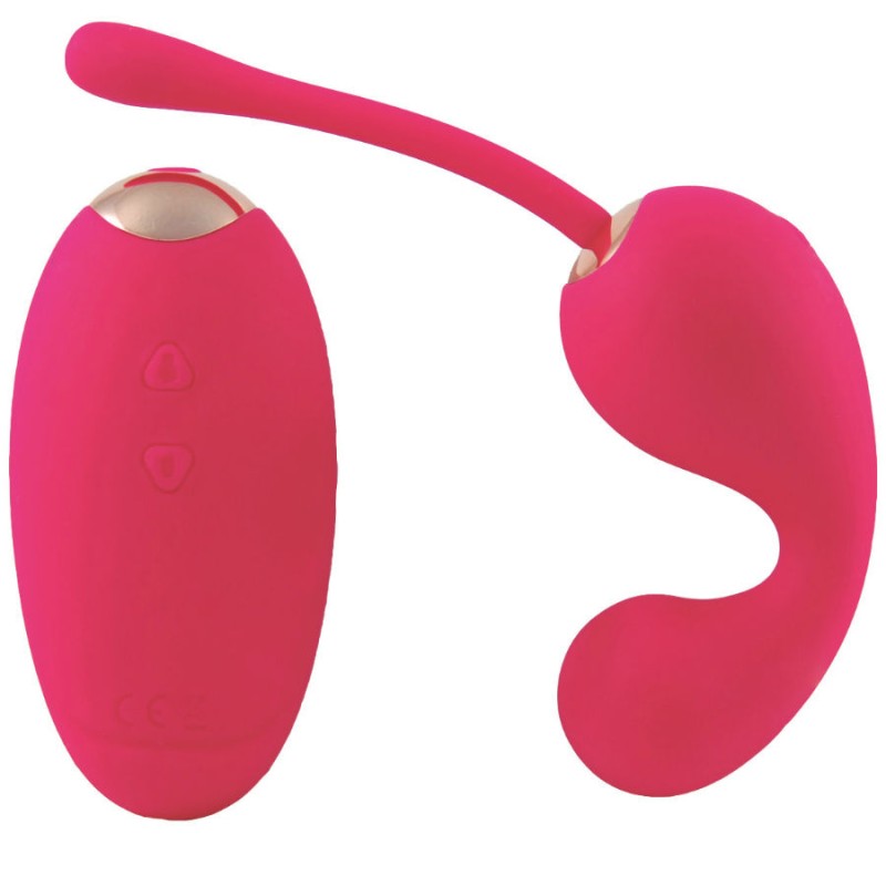 TREASURE IOWA HUEVO REMOTO SILICONE ROSA
