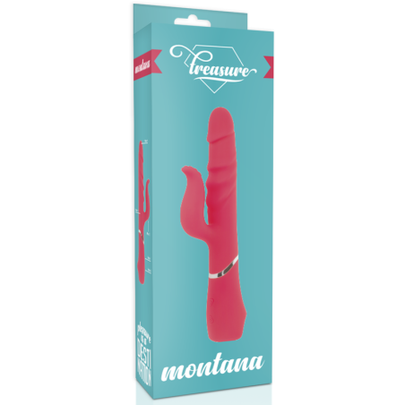 TREASURE MONTANA ROTADOR IMPERIOSO SILICONA ROSA