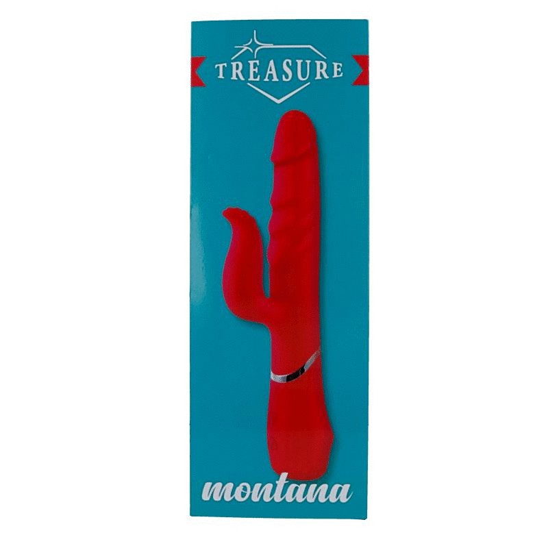 TREASURE MONTANA ROTADOR IMPERIOSO SILICONA ROSA