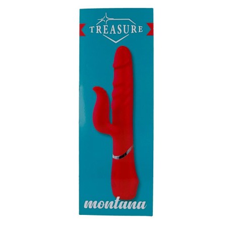 TREASURE MONTANA ROTADOR IMPERIOSO SILICONA ROSA