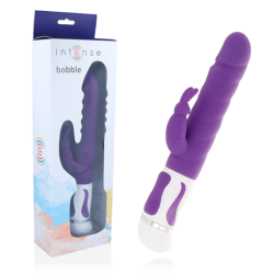 INTENSE - BOBBLE VIBRATOR ROTATOR LILAC SILICONE 2