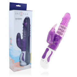 INTENSE GUPPY VIBRADOR ROTADOR LILA 2