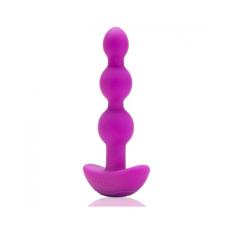 B-VIBE - TRIPLET ANAL CONTROL REMOTO BEADS ROSA