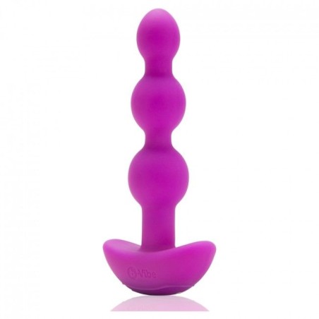 B-VIBE - TRIPLET ANAL CONTROL REMOTO BEADS ROSA