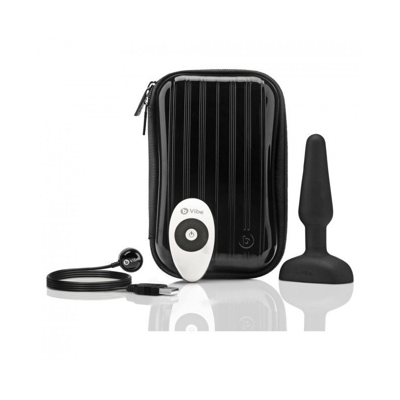 B-VIBE TRIO CONTROL REMOTO PLUG ANAL NEGRO