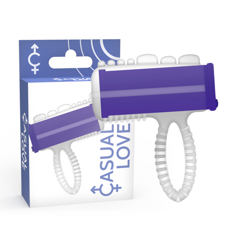 CASUAL LOVE- CASUAL RING VIBRADOR LENGUA LILA