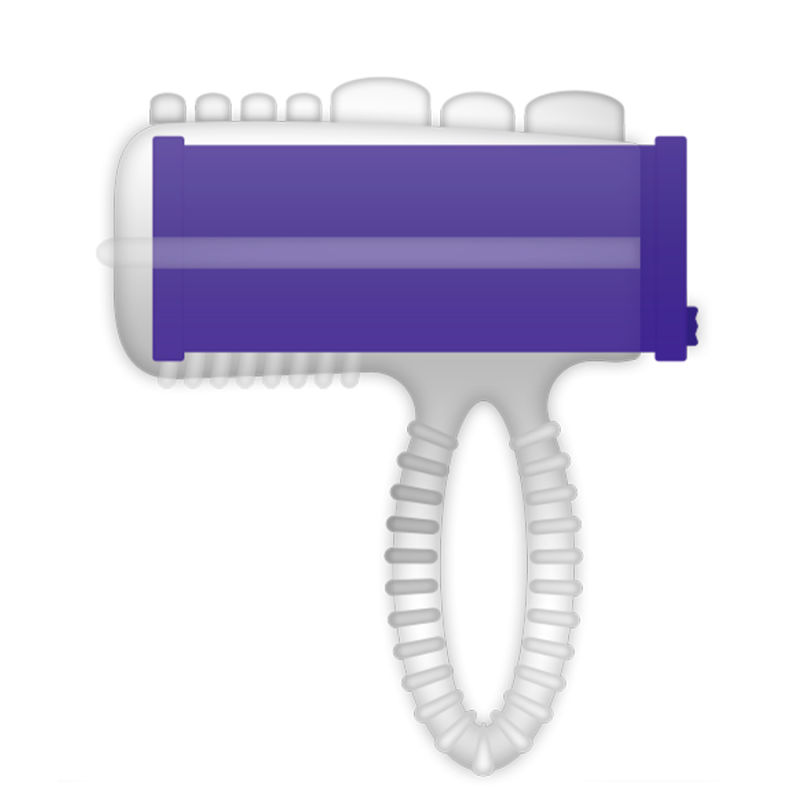 CASUAL LOVE- CASUAL RING VIBRADOR LENGUA LILA