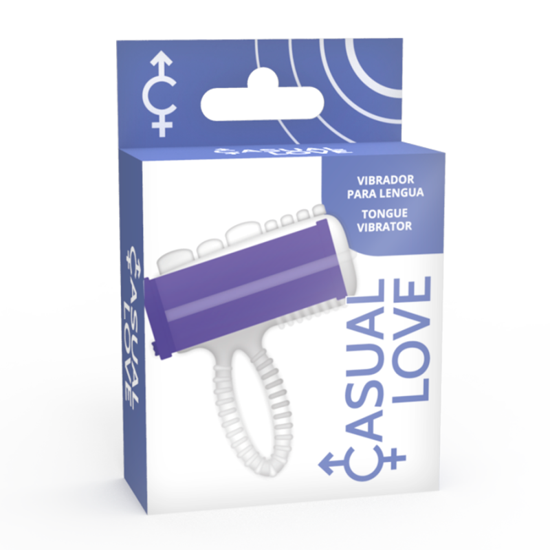 CASUAL LOVE- CASUAL RING VIBRADOR LENGUA LILA