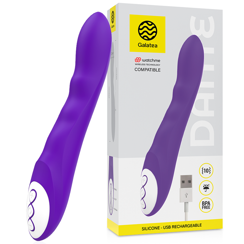 GALATEA DANTE VIBRADOR LILA COMPATIBLE CON...