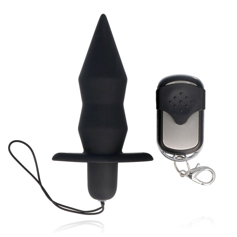 SPIRIT - PLUG ANAL CONTROL REMOTO NEGRO
