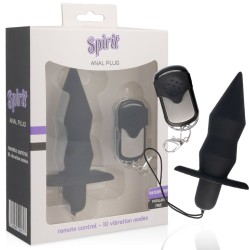 SPIRIT - PLUG ANAL CONTROL REMOTO NEGRO