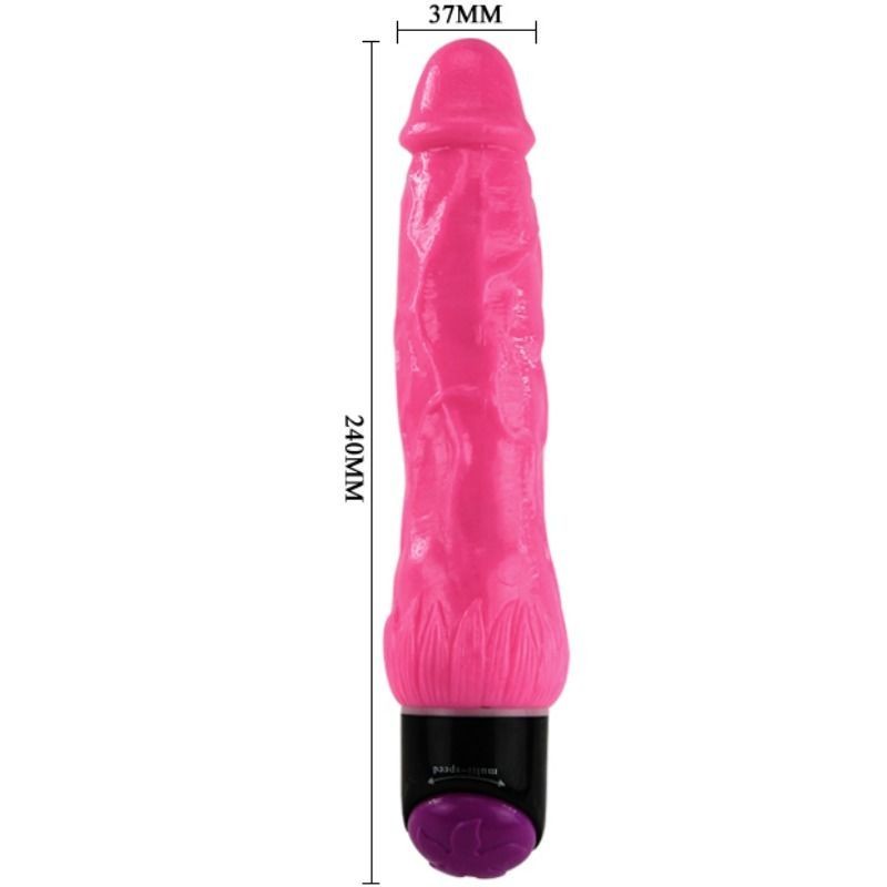 BAILE - COLORFUL SEX LILAC REALISTIC VIBRATOR...
