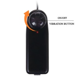 BAILE - THE BIG PENIS DILDO WITH NATURAL VIBRATION 23.5 CM 2