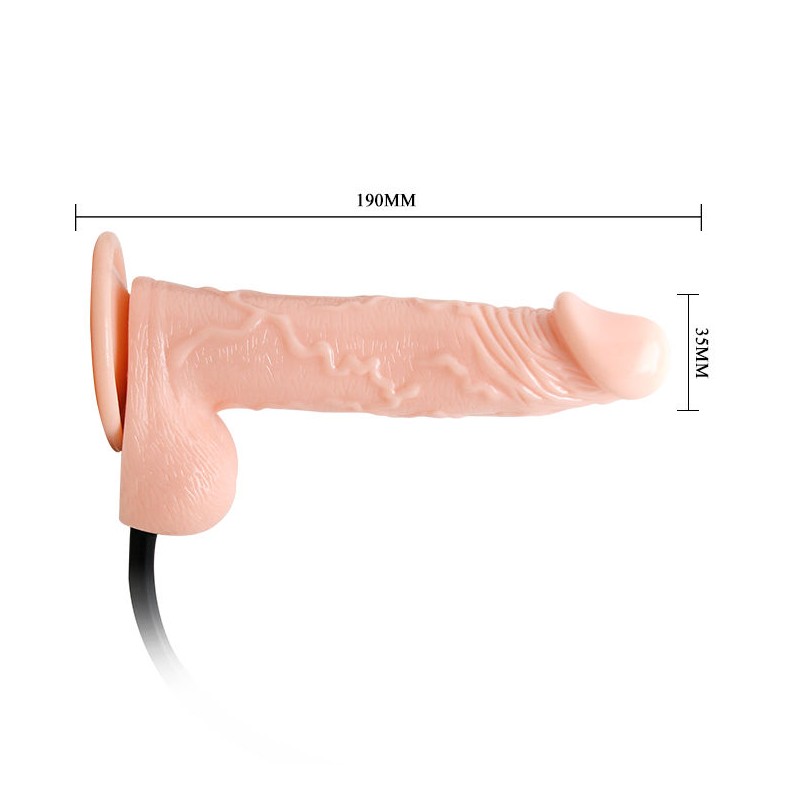 DILDO REALISTICO VIBRADOR E INFLABLE