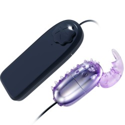 SUPER VIBRATOR HUEVO VIBRADOR CON ESTIMULADOR 2
