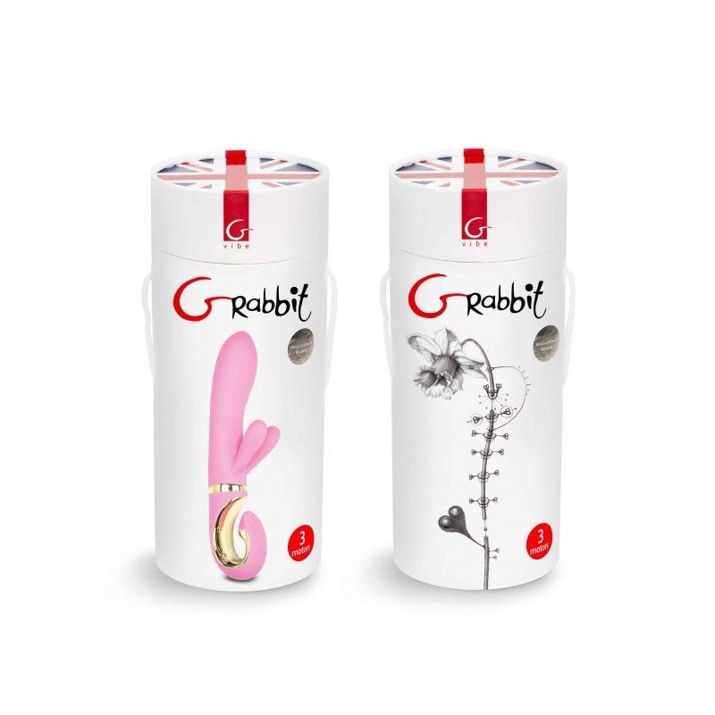G-RABBIT VIBRADOR CONEJITO RAMPANTE ROSA