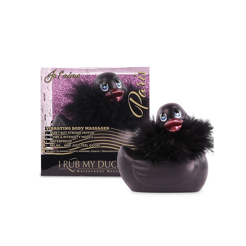 I RUB MY DUCKIE 2.0  PATO VIBRADOR PARIS (BLACK)