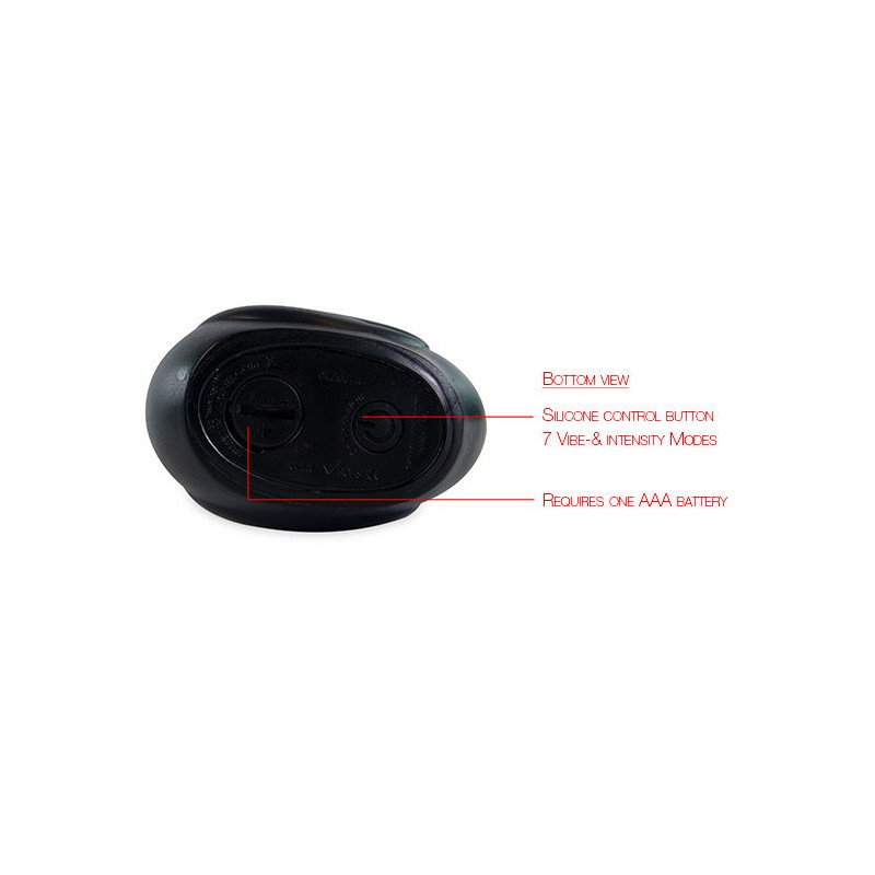 I RUB MY DUCKIE 2.0  PATO VIBRADOR PARIS (BLACK)