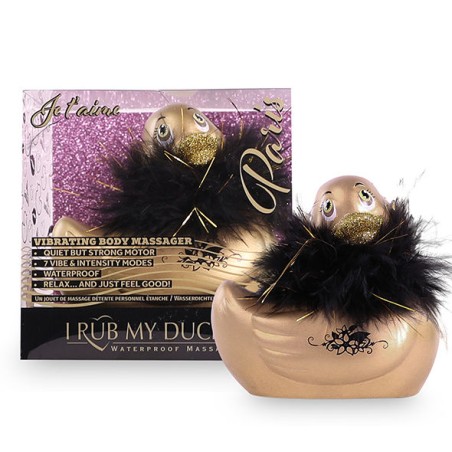 I RUB MY DUCKIE 2.0  PATO VIBRADOR PARIS (GOLD)