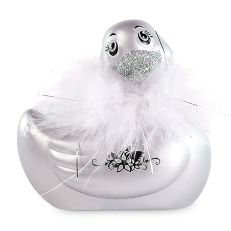 I RUB MY DUCKIE 2.0  PATO VIBRADOR PARIS (SILVER)