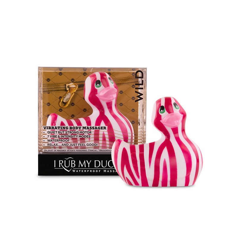 I RUB MY DUCKIE 2.0  PATO VIBRADOR WILD (TIGER)